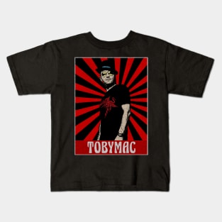 Vinatage Tobymac Pop Art Kids T-Shirt
